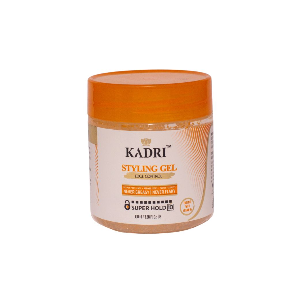 Kadri Styling Gel – Edge Control (Super Hold 10, 100ml)