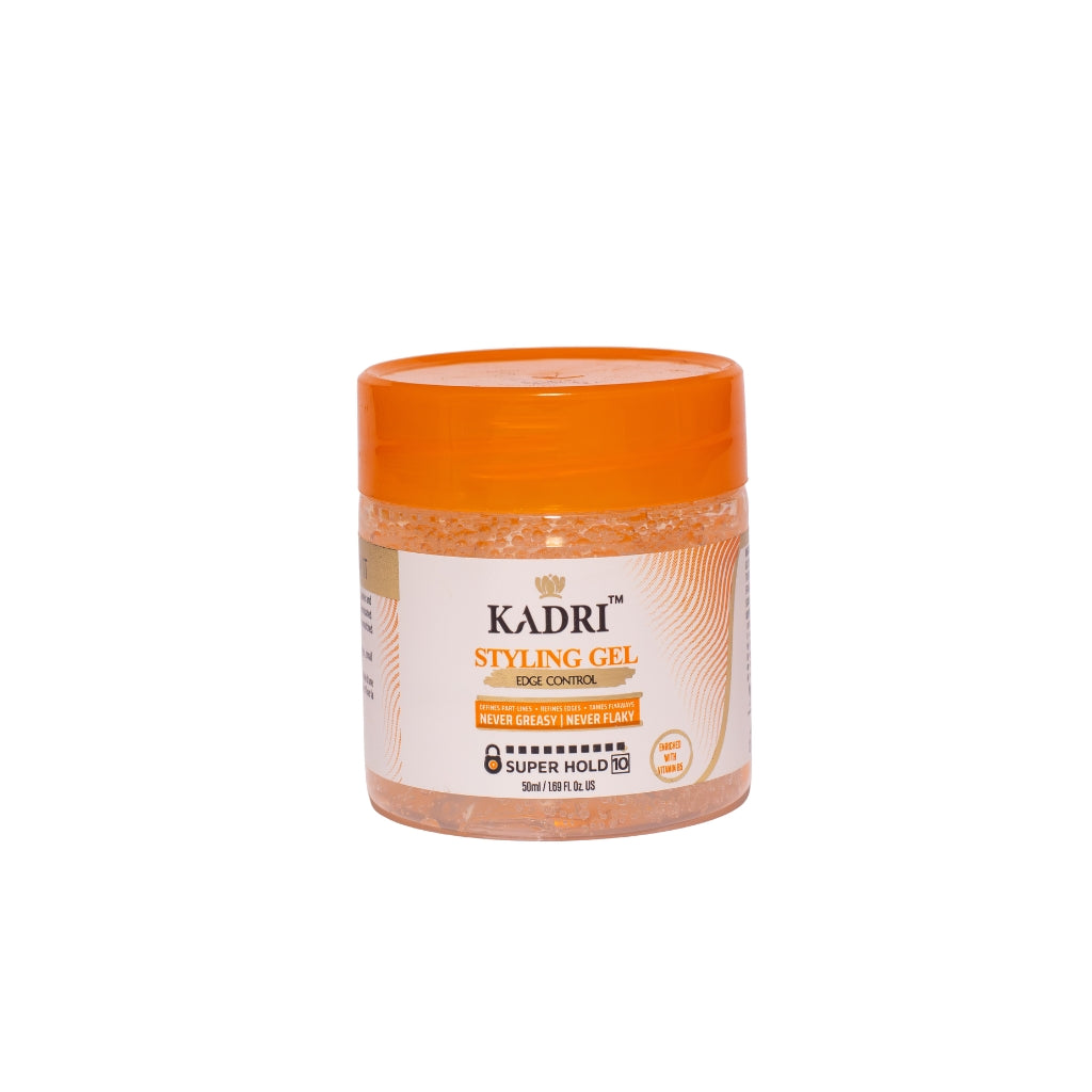Kadri Styling Gel – Edge Control (Super Hold 10, 50ml)