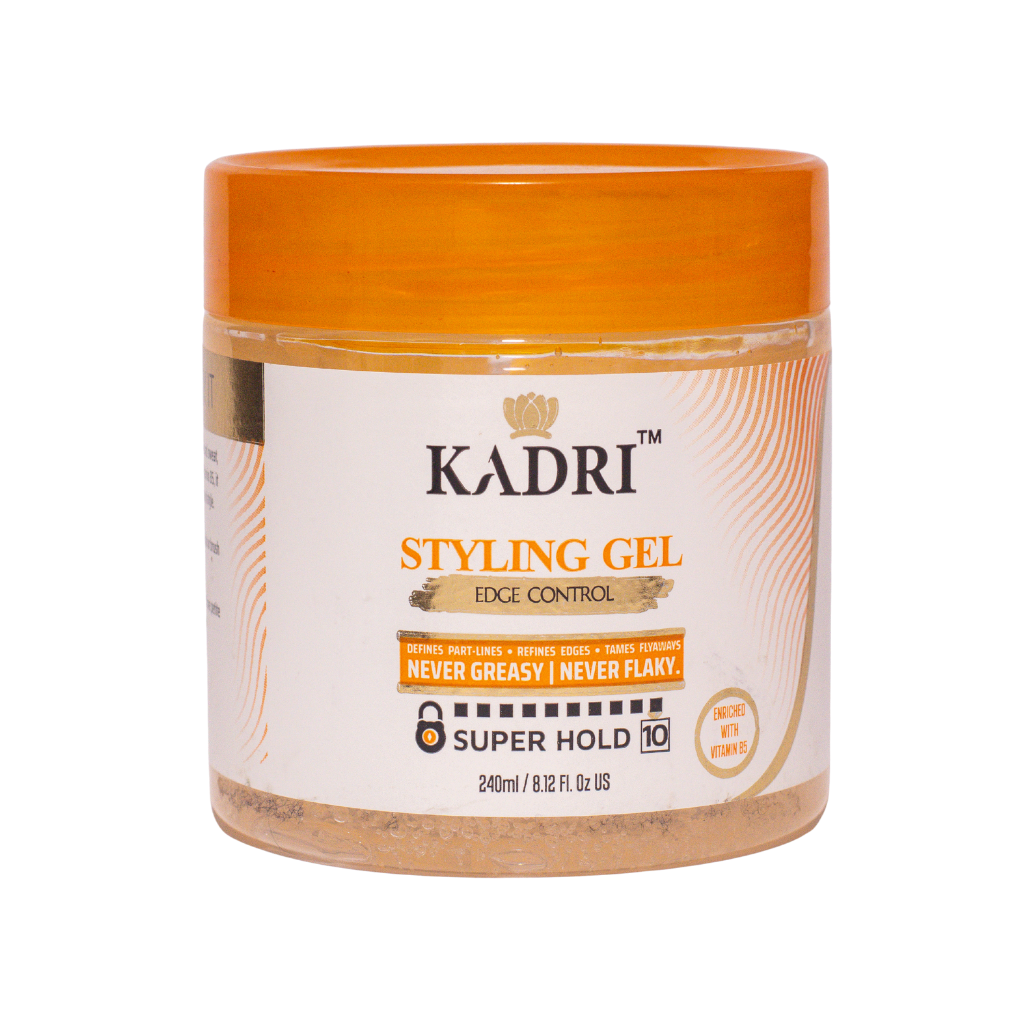 Kadri Styling Gel – Edge Control (Super Hold 10, 240ml)