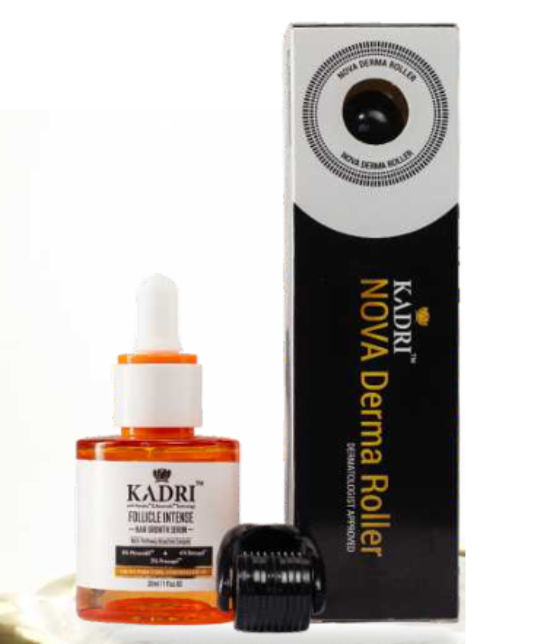 Kadri Nova Derma Roller - 0.50mm, 540 Platinum Needles