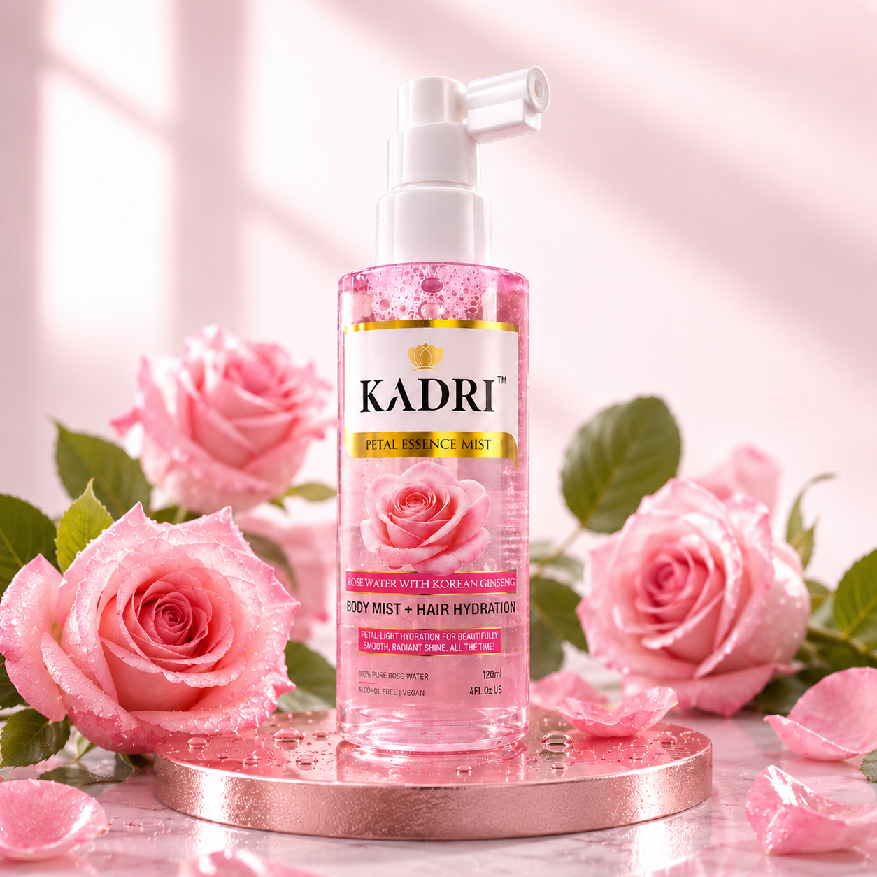 Rose Water With Korean Ginseng